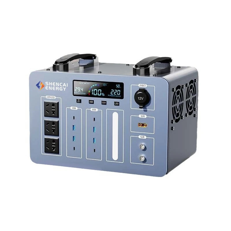 2024 New 3000w Portable Power Station With Solar Panel